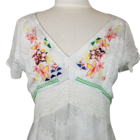 DESIGUAL Boho Floral Festival Dress - Picture 5 of 11